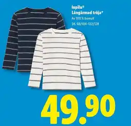 Lidl LupiluⓇ Långärmad tröja erbjuda