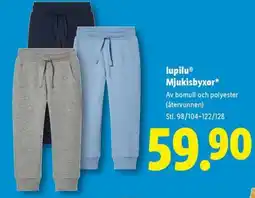 Lidl LupiluⓇ Mjukisbyxor erbjuda