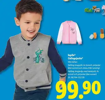Lidl Lupilu® Collegejacka erbjuda