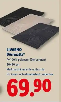 Lidl LIVARNO Dörrmatta erbjuda