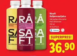 Lidl Råsaft Kallpressad juice erbjuda