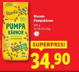 Lidl Risenta Pumpakärnor erbjuda