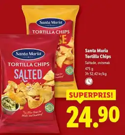 Lidl Santa Maria Tortilla Chips erbjuda