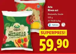 Lidl ARLA Riven ost erbjuda