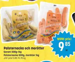 Eurocash Garant Palsternacka och morötter erbjuda