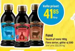 Eurocash Fond Touch of taste erbjuda