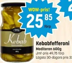 Eurocash Mediteran Kebabfefferoni erbjuda