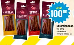 Eurocash Göl Salamisnacks erbjuda