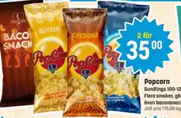 Eurocash Popcorn Sundlings erbjuda
