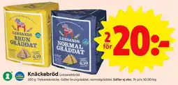 ICA Supermarket Knäckebröd Leksandsbröd erbjuda