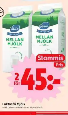 ICA Supermarket LAKTOSFRI MJÖLK erbjuda