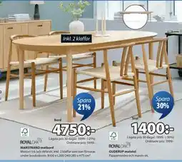 JYSK MARSTRAND matbord, SEK 4750 erbjuda