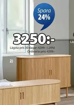 JYSK LYNGVIG skänk, SEK 3250 erbjuda