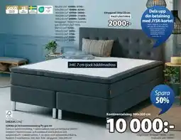 JYSK SOKNA GC35 kontinentalsäng PU grå-40, SEK 10000 erbjuda