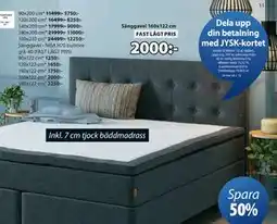 JYSK Sänggavel 160x122 cm, SEK 2000 erbjuda
