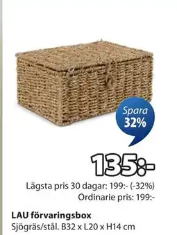 JYSK LAU förvaringsbox, SEK 135 erbjuda