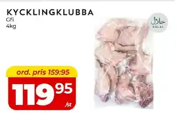 Matrix Butikerna Kycklingklubba Gfi erbjuda