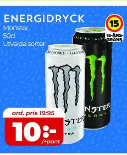 Matrix Butikerna Energidryck erbjuda