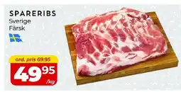 Matrix Butikerna Spareribs sverige färsk erbjuda
