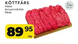 Matrix Butikerna Köttfärs erbjuda