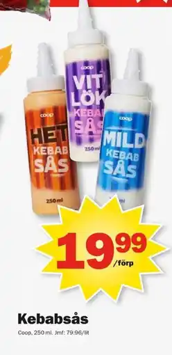 Pekås Kebabsås erbjuda