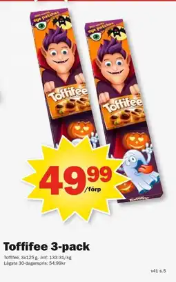 Pekås Toffifee 3-pack erbjuda