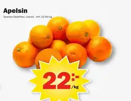 Pekås Apelsin erbjuda