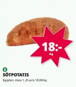 Tempo Sötpotatis erbjuda