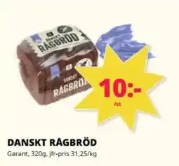 Tempo Danskt ragbröd erbjuda