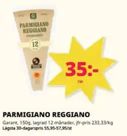 Tempo Parmigiano reggiano erbjuda