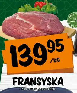 Bazaar Food market Fransyska erbjuda