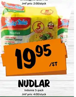Bazaar Food market Nudlar erbjuda