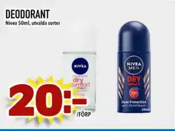 Prisma Mat Men Nivea , utvalda sorter erbjuda