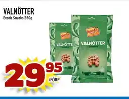 Prisma Mat Valnötter Exotic Snacks erbjuda