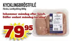 Din Mat Kycklingbröstfilé erbjuda