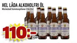 Din Mat Hel låda alkoholfri öl erbjuda
