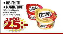 Din Mat Risifrutti • mannafrutti erbjuda