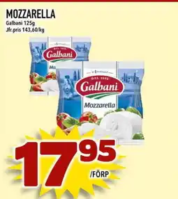 Din Mat Mozzarella erbjuda