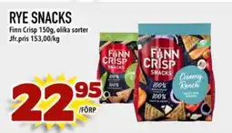 Din Mat Rye snacks erbjuda