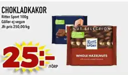 Din Mat Chokladkakor erbjuda