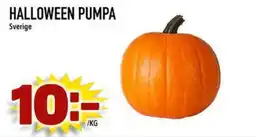 Din Mat Halloween pumpa sverige erbjuda