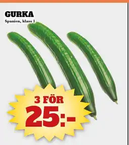 Bonum Matmarknad Gurka erbjuda