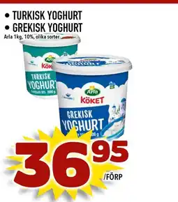 Bonum Matmarknad Turkisk yoghurt • grekisk yoghurt erbjuda