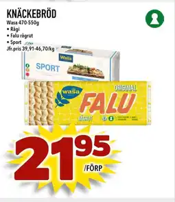 Bonum Matmarknad Knäckebröd erbjuda