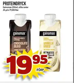 Bonum Matmarknad Proteindryck erbjuda