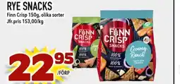 Bonum Matmarknad Rye snacks erbjuda