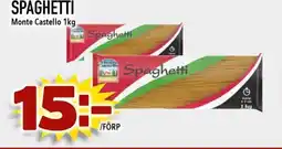 Bonum Matmarknad Spaghetti erbjuda
