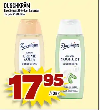 Bonum Matmarknad Duschkräm erbjuda