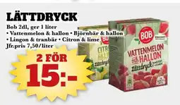 Bonum Matmarknad Lättdryck erbjuda