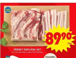 ICA Maxi Färskt sidfläsk i bit erbjuda